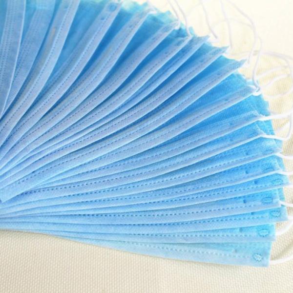 Breathable Non Woven Anti Smog Earloop 3 Ply Face Mask