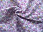 Classic Style Floral Flannel Fabric Waterproof Cotton Flannel Laminated Cloth