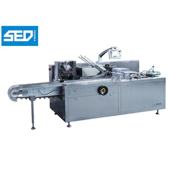 Automatic Cookies Cartoning Machine Chocolate Chip Cookies Box Packing Machine Cookies Carton Packing Machine