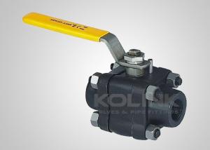 China 3-pc High Pressure Ball Valve Forged Steel 3000 Psi Socket welded on sale