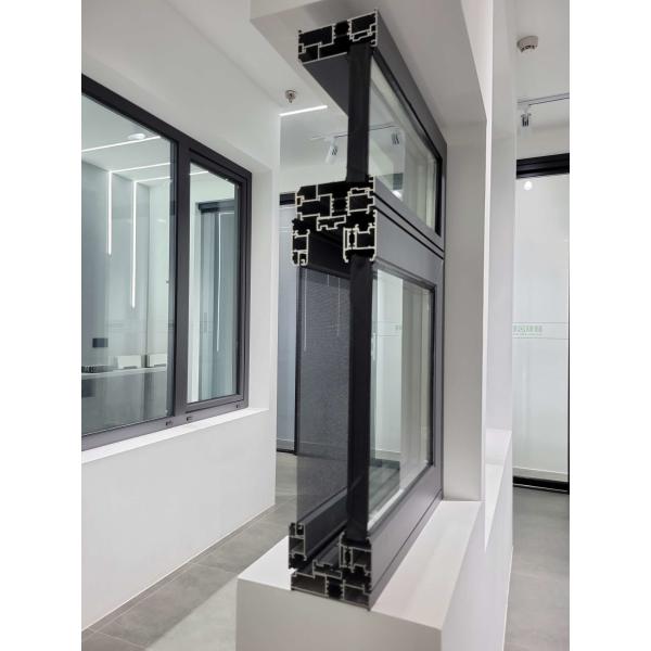 Home Casement Windows Aluminium Glass Window 4mm-12mm Glass Thickness