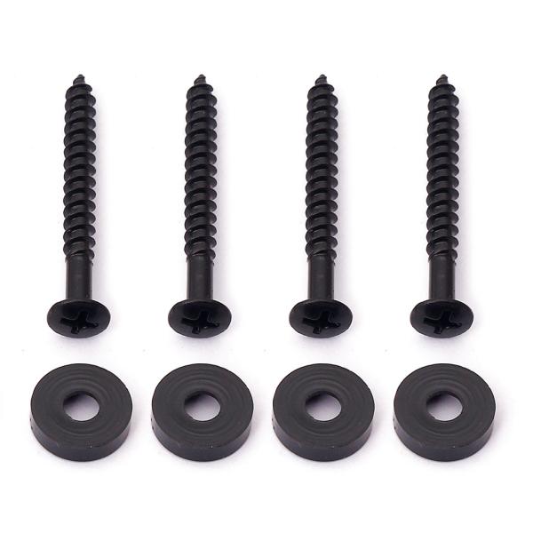 Ergonomic Metal Guitar Neck Ferrules Tool Set With Durability Silver Screws