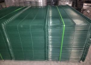 China Pvc Coated 3d Bending Panel Curved Welded Wire Mesh Fence on sale