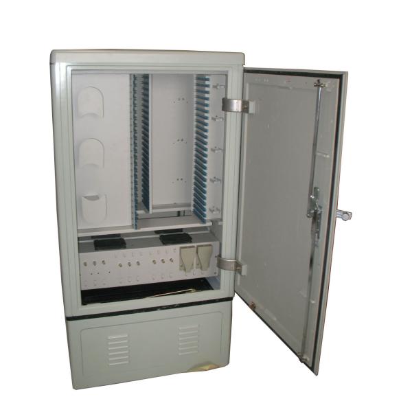 Stainless steel material Fiber Optic Cross-Connection Cabinet, Used for outdoor FTTX