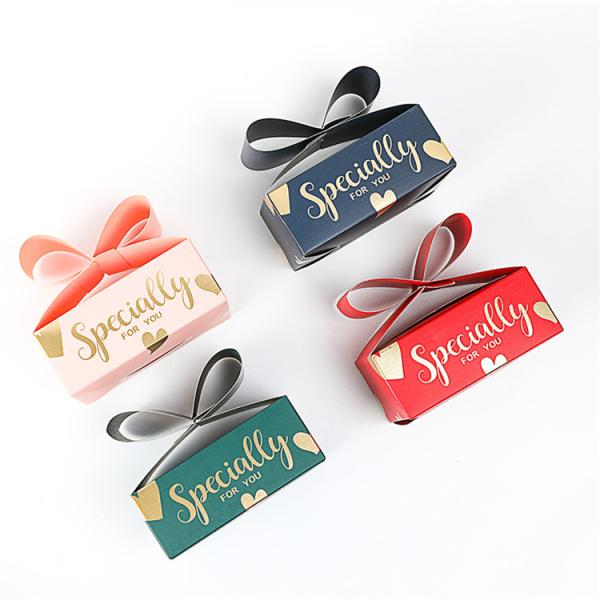 Luxury Chocolate Packaging Box , Rigid Valentine Candy Gift Box