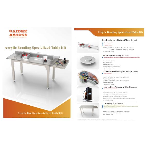 Top Sell Special  automatic Glue Dipenser  Acrylic Glue Bonding Workbench Work Platform Glue Dipenser