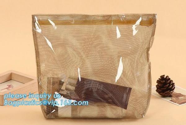 custom clear a4 a5 pu pvc plastic document bag,Custom Imprint Clear Zipper PVC Mesh Bag A5 Document Bag PVC File Folder