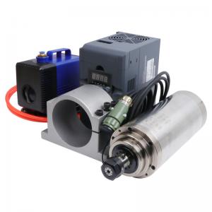  24000rpm 3.2KW Water Cooled Woodworking Spindle Kit for 380V 100mm Diameter CNC Router Manufactures
