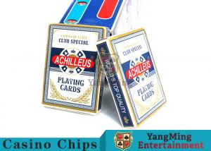  Customized 150g / Pcs Casino Playing Cards With Anti - Fade Clear Printing Manufactures