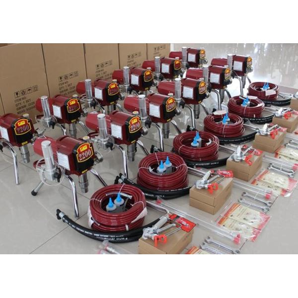 Professional Design Portable Airless Paint Sprayer Hose / Piston Pump CE