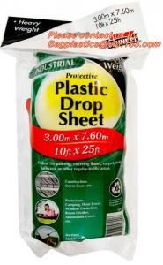  HDPE protective plastic Drop sheet, Drop cloth, Paint dust sheet, Plastics cheap painter pe protective table drop cloth Manufactures