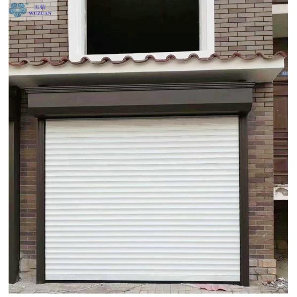 CE Thermal Insulated 0.6mm Aluminium Alloy Motorized Roller Shutter Door