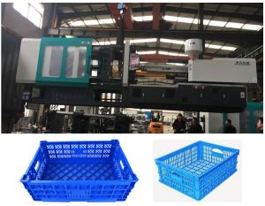 China Automated Fruit Basket Injetion Molding Machine Of Boxes , Plastic Things Making Machine on sale