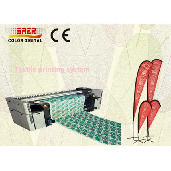 Indoor Outdoor Digital Inkjet Textile Printer Direct Print On Material
