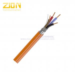  Low Smoke Halogen Free 4 Core Fire Resistant Cable with Silicone Rubber Insulation Manufactures