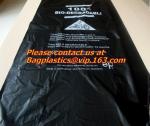 Corn starch Bags, PLATrash Bags Bathroom Garbage Bags Plastic Wastebasket Can