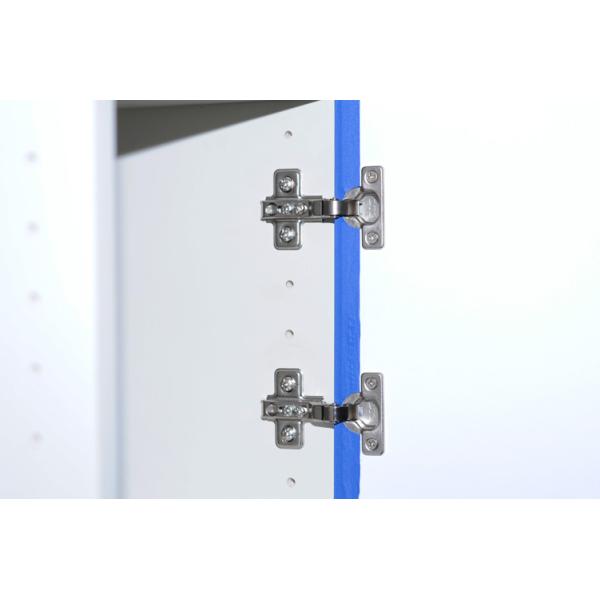 Six Tier White Storage Locker Anti - Odor H2000 × W933 × D470mm Heat Resistant