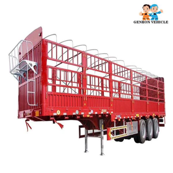 50 Tons Livestock 500mm Gooseneck Storage Semi Trailer