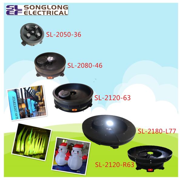 Reliable Inflatable Air Blower Fan Inflatable Lighting Fan CE Certification