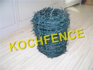 China Anti Oxidation Decorative Barbed Wire , Barbed Wire Cattle Fence Easy Installation on sale