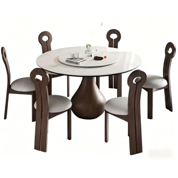 6 People Household Dining Room Table with Damp Cloth