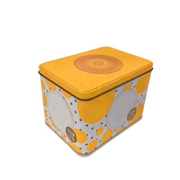 DADI Biscuit Tin Box Wedding Candy Metal Packaging Tins Themed Printing And UV Coating