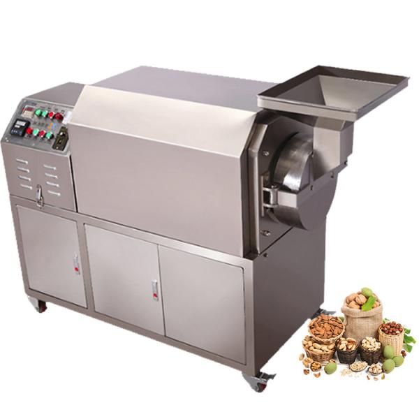 Efficiency Almond Roasting Machine, Roasted Almonds Making Machine Industrial