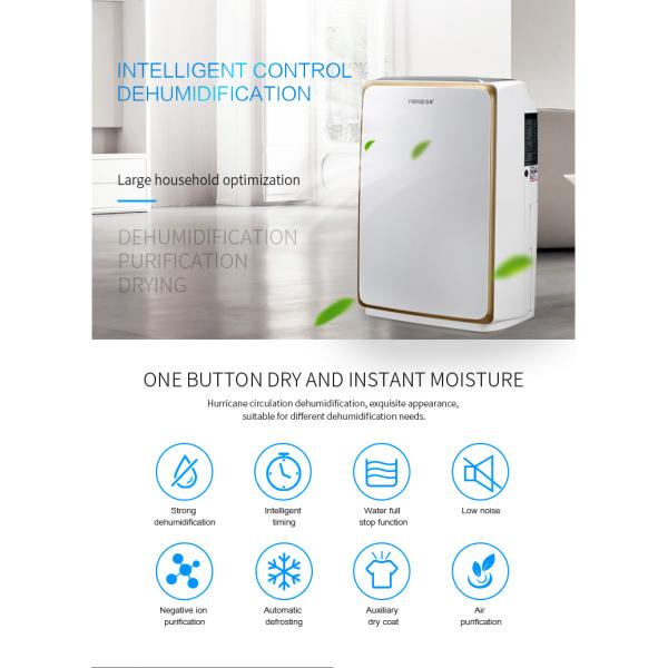 High Quality Intelligent Portable Energy Saving Home Dehumidifier