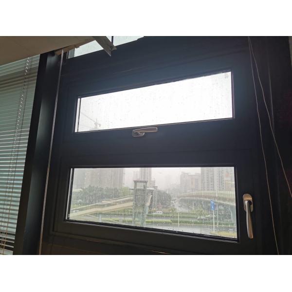 Powder Coated Aluminium Awning Windows Weatherproof With Insect / Solar Screen