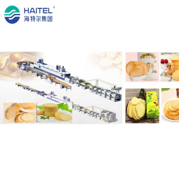 380v Automatic Baked Potato Chips Making Machine 304 Stainless Steel