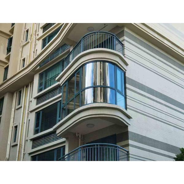 Durable White Powder Coated Aluminium Windows Easy Installing