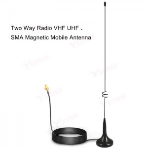  Two Way Radio VHF UHF SMA Magnetic Mobile Antenna UT-108UV for Nagoya BAOFENG CB Radio UV-5R UV-B5 UV-B6 GT-3 Manufactures