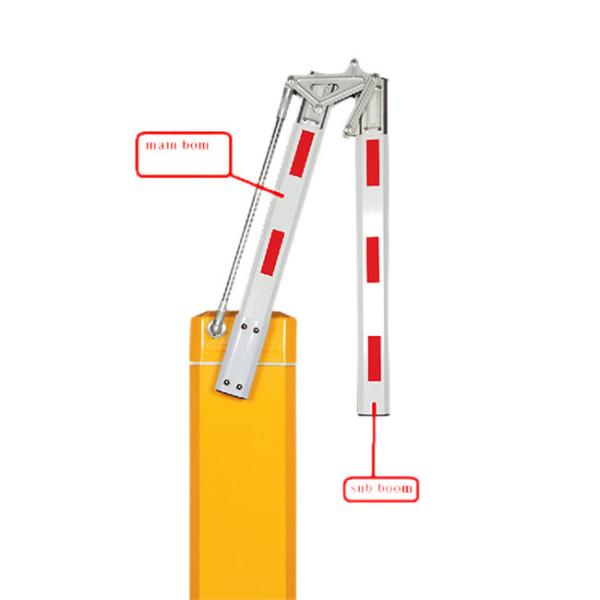 AC 5M Folding Remote Electric Parking Boom Barrier For Parking Lot
