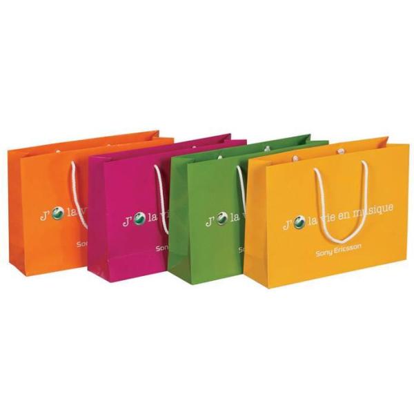Matt Paper Shopping Bags