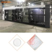 China Wear Resistance Plastic Cup Lid Forming Machine 120KW Industrial Thermoforming for sale