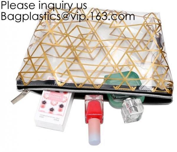 Custom Logo Glitter Cosmetic Makeup Eva Clear Pouch / Pouches,Smiggle Pencil Case With Glitter,Tissue Bag CD Case Docume