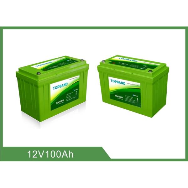 Lithium Iron Phosphate Deep Cycle Battery Pack Lifepo4 Zero Emission For Solar RV