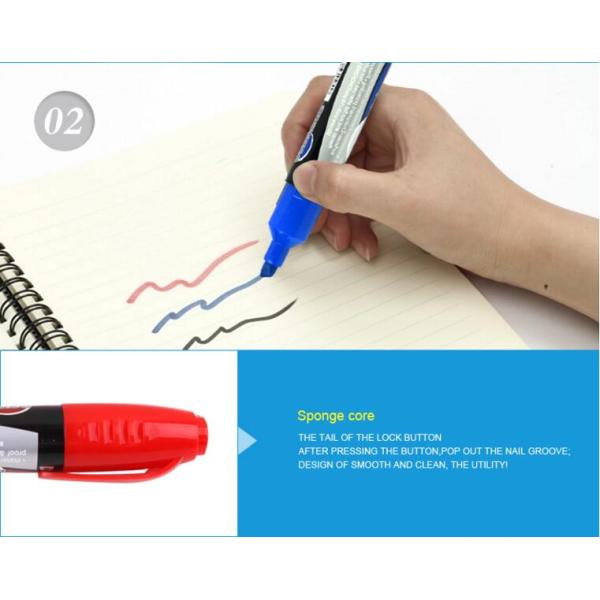 12PCS/SET permanent marker with old pastel, can be removed, Office Colored Marker Pen