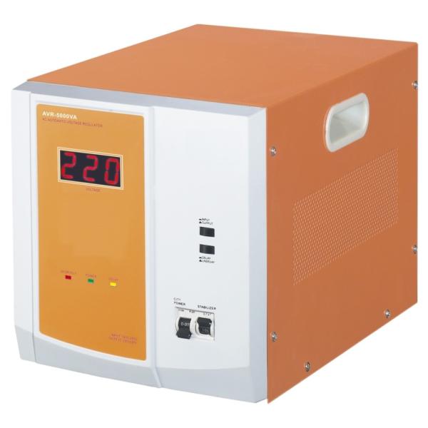 Copper / Alumimum SVC-0.5KVA~30KVA  Avr Voltage Regulator Stabilizer IP20-54