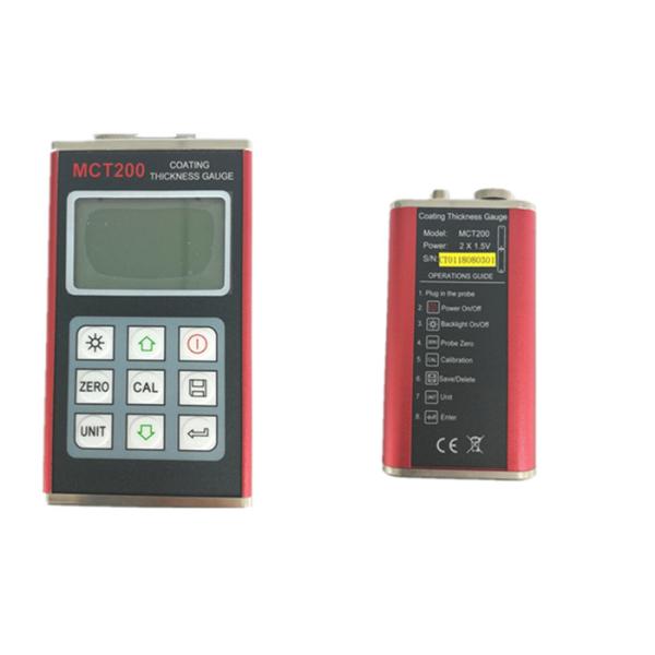 High Performance Ultrasonic Thickness Gauge Meter Low Battery Information