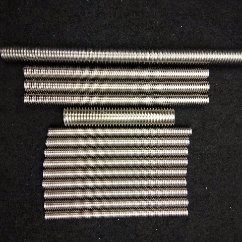 A4 316 Stainless Steel M8 Galvanized Threaded Rod DIN/ASTM/BSW Full Threaded