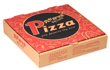 High quality flexo printing pizza box,eco-friendly pizza box