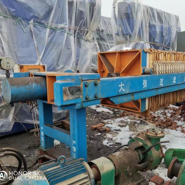 Large Filtration Area Second Hand Filter Press Stainless Steel