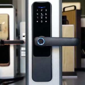 China 5VDC Bluetooth Smart Door Locks Fingerprint Door Lock For Home on sale