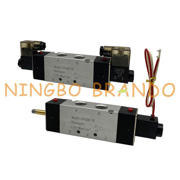4V420-15 1/2'' Directional Control Pneumatic Solenoid Valve