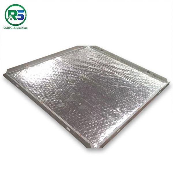 White Perforated AA1100H24 Aluminium Clip In Ceiling tiles for Shopping mall