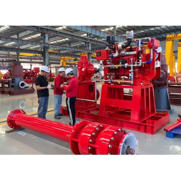 UL/FM 300GPM 1480/1760RPM 2-12 Stage Vertical Turbine Fire Pump | NFPA20 Certified