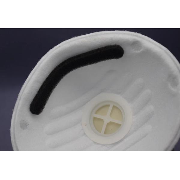 Cup Shaped Disposable Dust Masks With Valve Latex Free Good Air Permeability