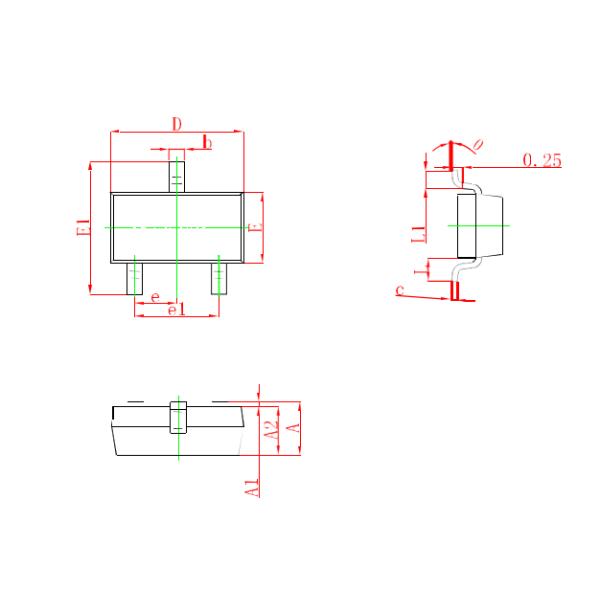 A42 Silicon NPN Power Transistors , NPN Power Transistor High Current