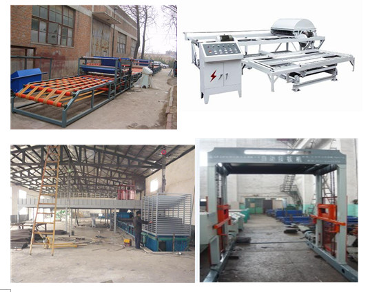 CE EPS Sandwich Panel Production Line , 35KW Power Wall Panel Making Machine
